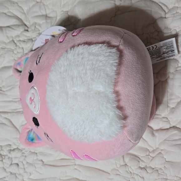 Squishmallow NWT 7.5” Tabitha the Pink Tabby Cat stuffed - Picture 4 of 4